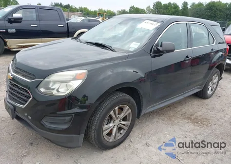 2017 Chevrolet Equinox Ls из США, поврежденный, VIN 2GNALBEK7H1556749